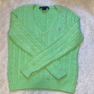ralph lauren sweater. size S/M.